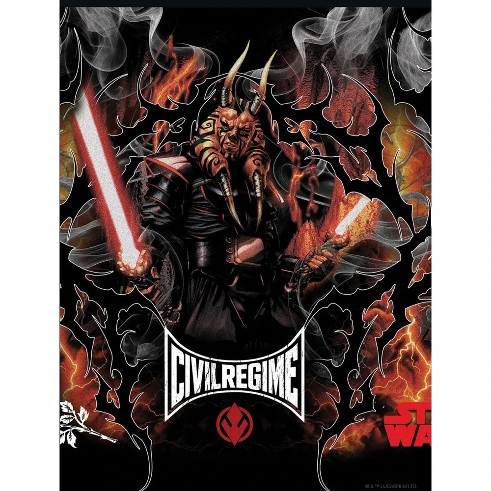Civil Regime Star Wars Side by Side Dark Side Bloom Box New Size L Unreleased‎